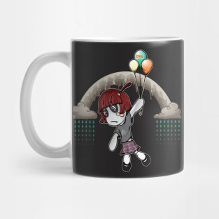 Super Cute Kawaii Goth Girl Mug